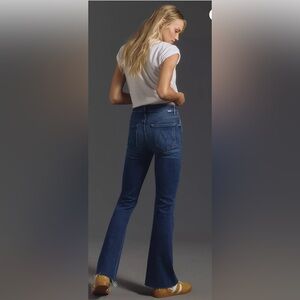 Lil MOTHER The Weekender Mid-Rise fray jeans